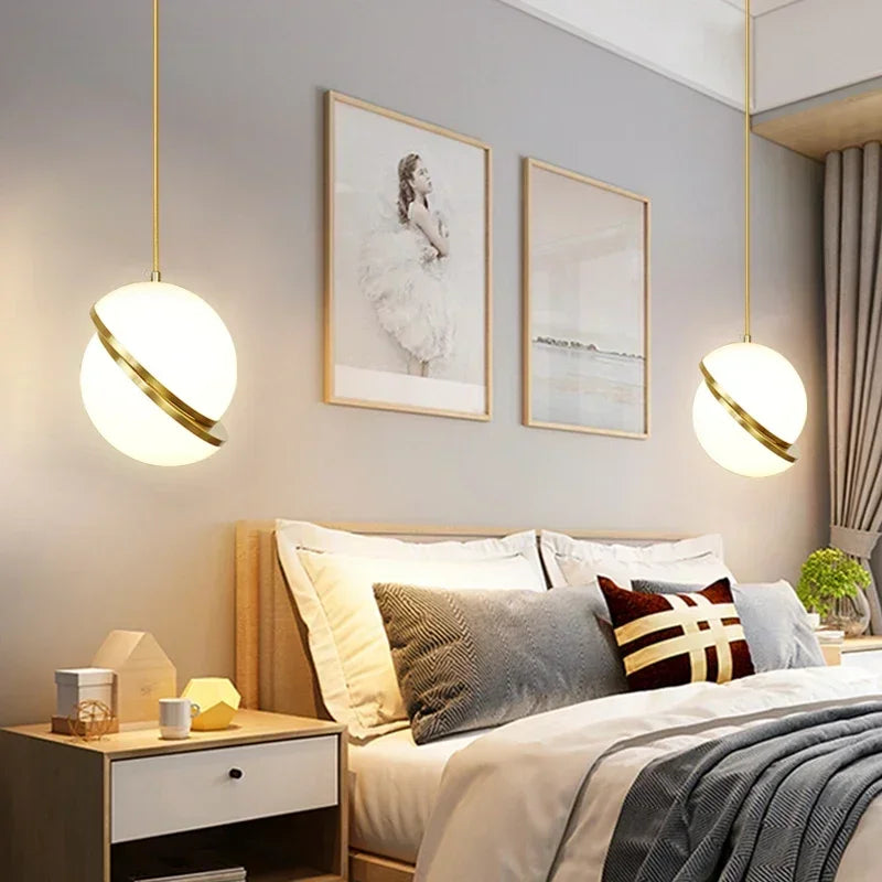 Luxora Nordic Pendant Light - Stylish Hanging Lamp for Dining Room and Bedroom 1