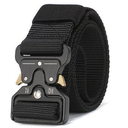 Luxora Tactical Outdoor Belt, Adjustable Nylon Belt for Hiking and Camping, Durable and Lightweight 0