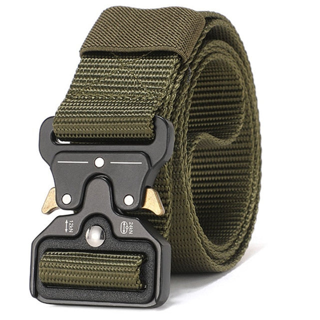 Luxora Tactical Outdoor Belt, Adjustable Nylon Belt for Hiking and Camping, Durable and Lightweight 1