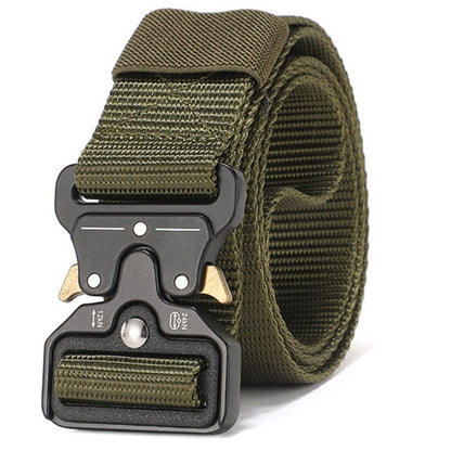 Luxora Tactical Outdoor Belt, Adjustable Nylon Belt for Hiking and Camping, Durable and Lightweight 1