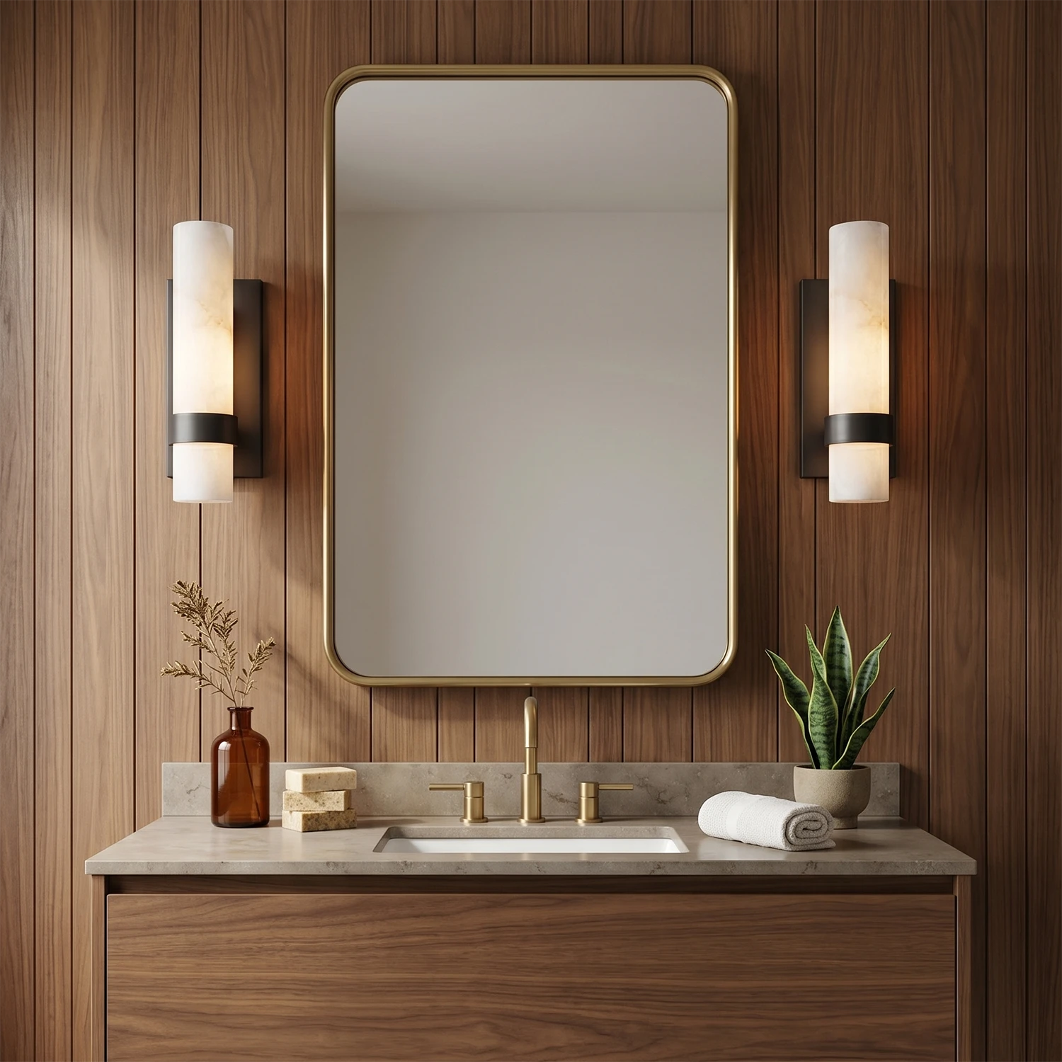 Luxury Alabaster Wall Sconce 6