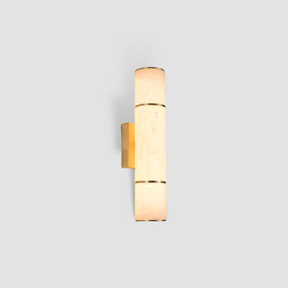 LuxRoyale Natural Marble Copper Alabaster LED Wall Lights - Northern European Luxury Lighting