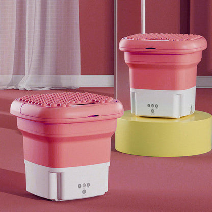 Royaleva Mini Folding Washing Machine for Travel Convenience