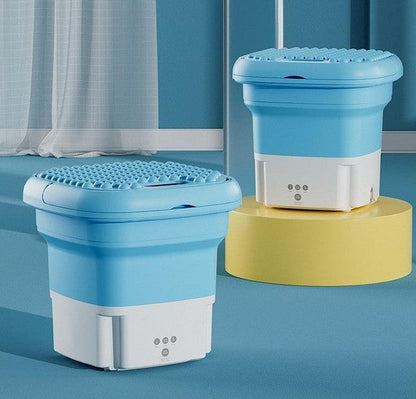 Royaleva Mini Folding Washing Machine for Travel Convenience