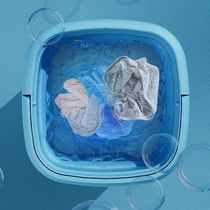 Royaleva Mini Folding Washing Machine for Travel Convenience