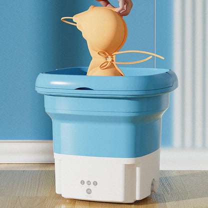 Royaleva Mini Folding Washing Machine for Travel Convenience