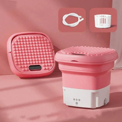 Royaleva Mini Folding Washing Machine for Travel Convenience