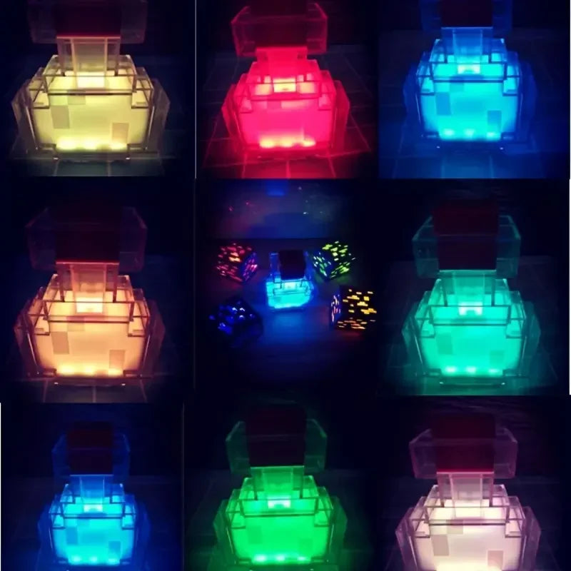 Minecraft Potion Lamp - LED Rechargeable Color-Changing Night Light, USB Powered - Default Title