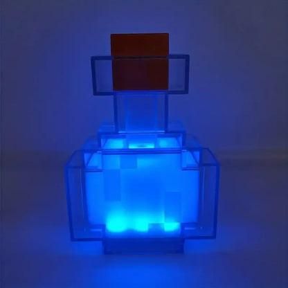 Minecraft Potion Lamp - LED Rechargeable Color-Changing Night Light, USB Powered - Default Title