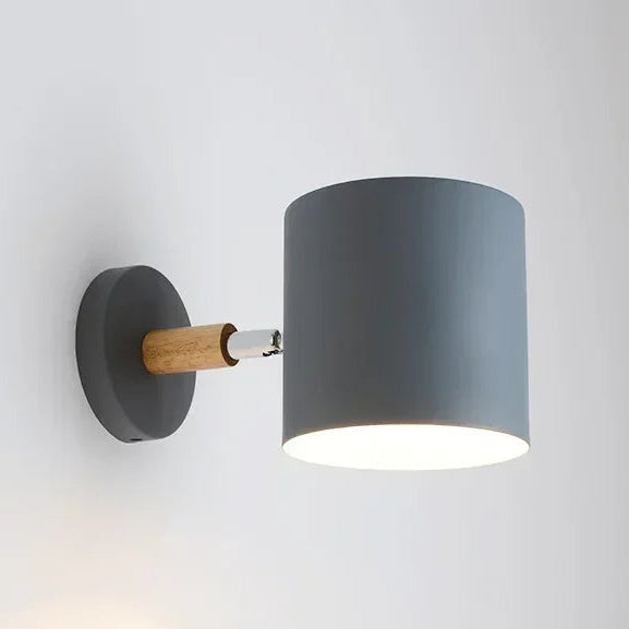 Macaron Bedside Lamp Wall Lamp Bedroom Living Room Simple Hallway Led Personality Creative Balcony Restaurant Stair Wall Lamp 15