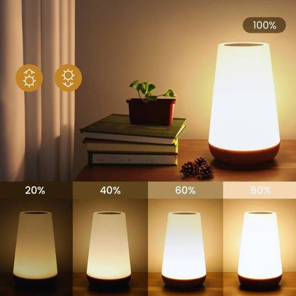 LuxRoyale Magic Color Changing Touch Night Light Mood Lighting