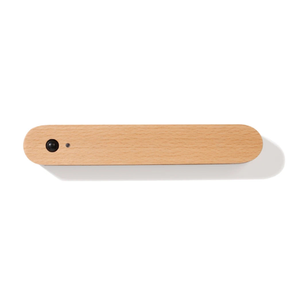 Magnetic Wooden Key Holder, Motion Sensor LED Light, 500 mAh Rechargeable Battery