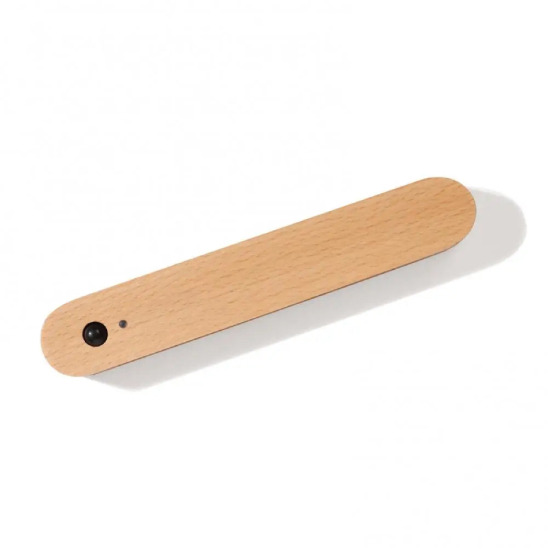 Magnetic Wooden Key Holder, Motion Sensor LED Light, 500 mAh Rechargeable Battery