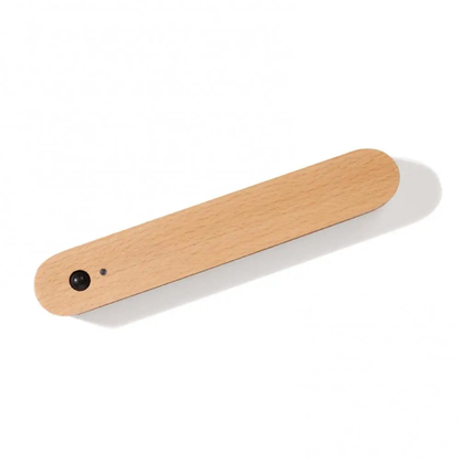 Magnetic Wooden Key Holder, Motion Sensor LED Light, 500 mAh Rechargeable Battery
