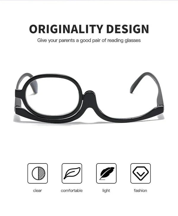 RoyaleGlow Makeup Reading Glasses for Flawless Application