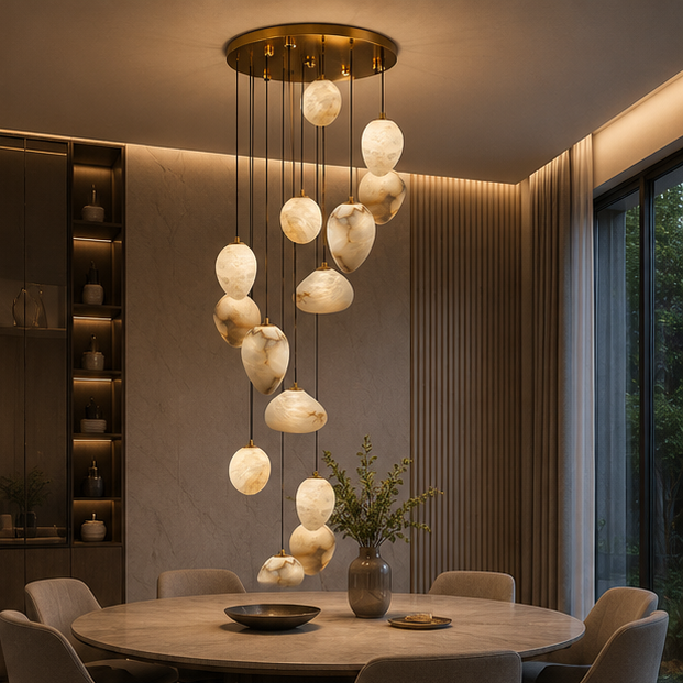 Marble Chandelier