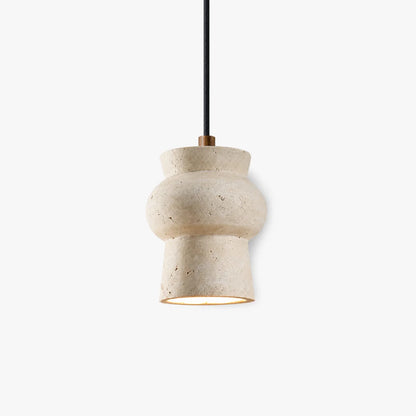 Marevra Travertine Pendant Light 0