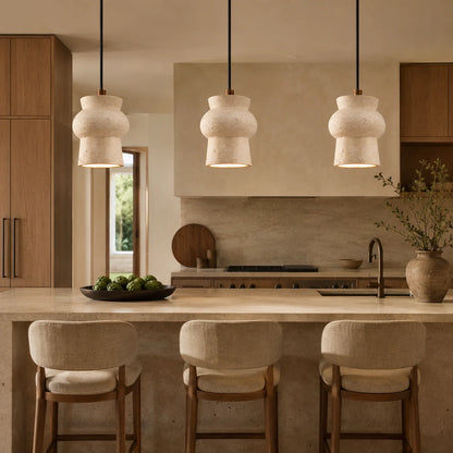Marevra Travertine Pendant Light 2