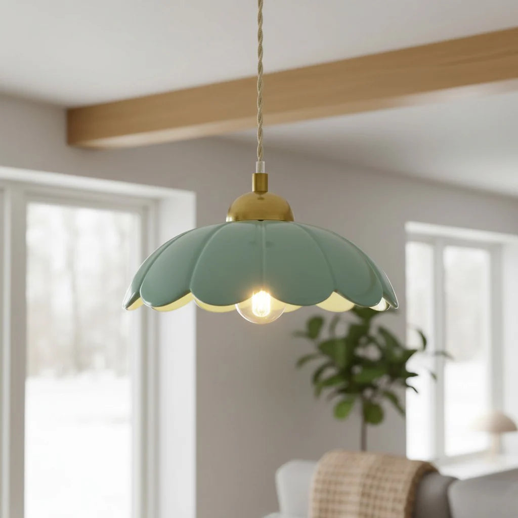 Mason Multi Color Ceramic Pendant Lamp 1