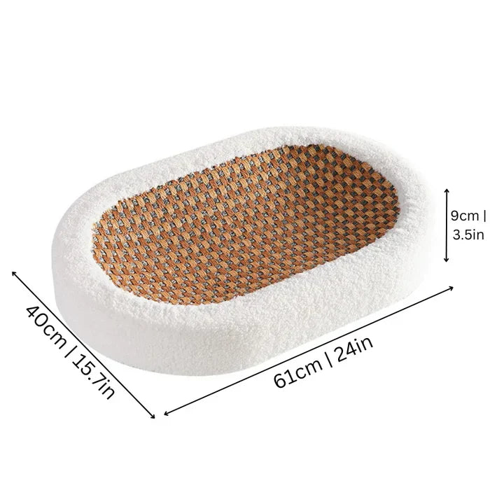 Royaleva Cat Scratch Board with Cozy Sleeping Area