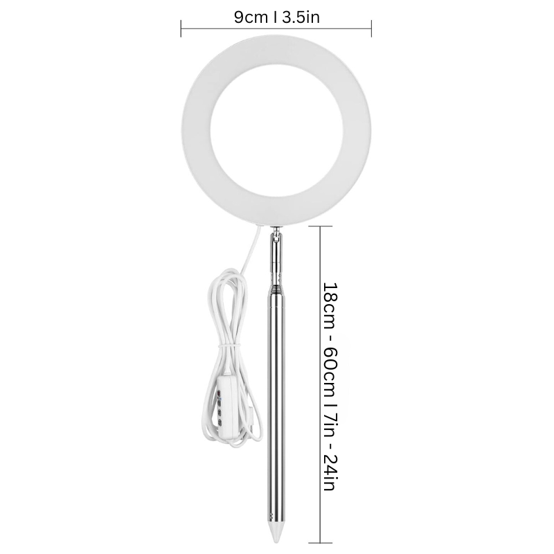 Height Adjustable PlantLight with Brightness Control