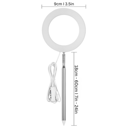Height Adjustable PlantLight with Brightness Control