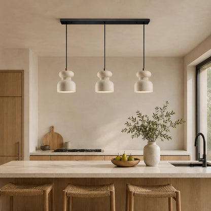 Mavreno Three Headed Long Chandeliers 1