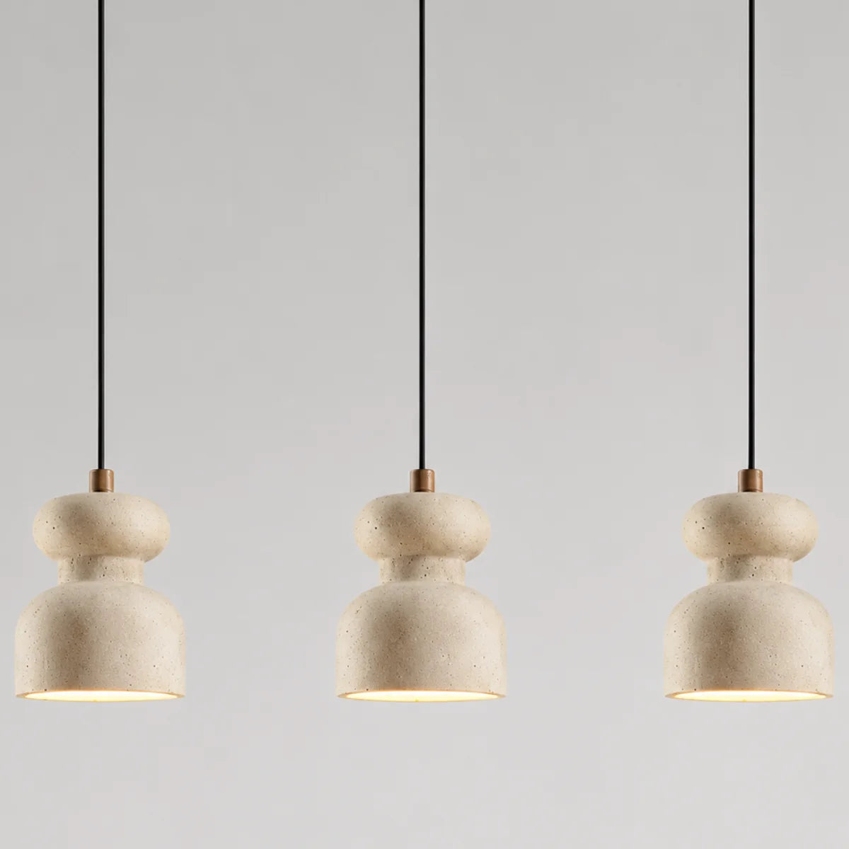 Mavreno Three Headed Long Chandeliers 7