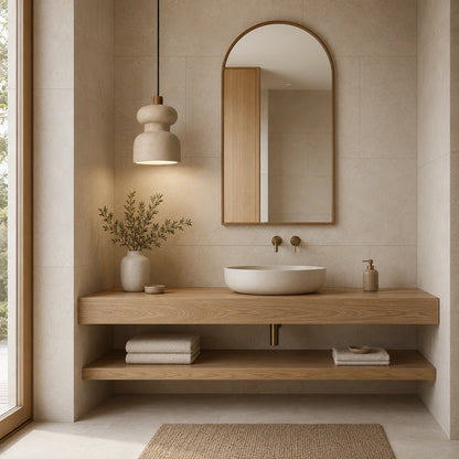 Mavreno Travertine Pendant Light 4