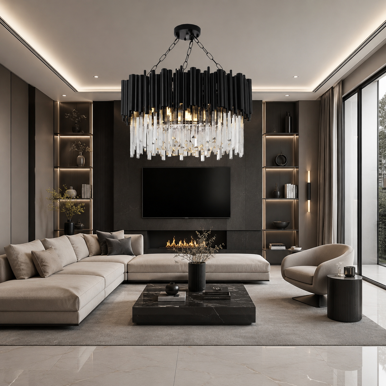 Maximus Crystal Chandelier Collection 1
