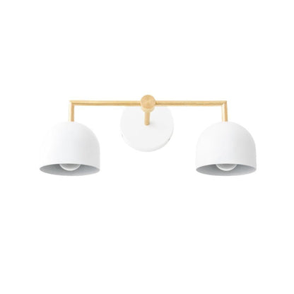 Royelux 3-Light Farmhouse Bathroom Vanity Light, Terracotta & Brass Fixture-Royale Basic