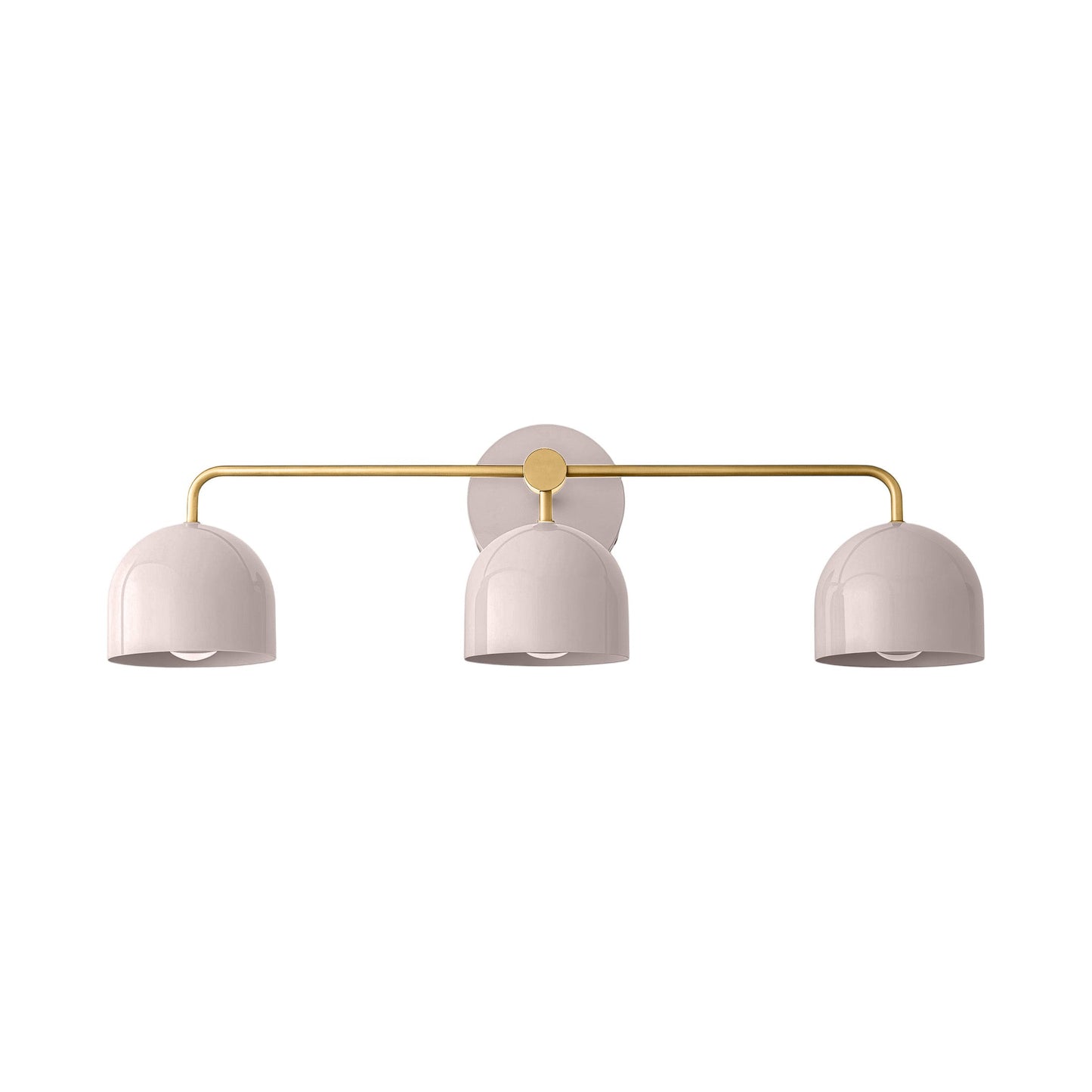 Royelux 3-Light Farmhouse Bathroom Vanity Light, Terracotta & Brass Fixture-Royale Basic