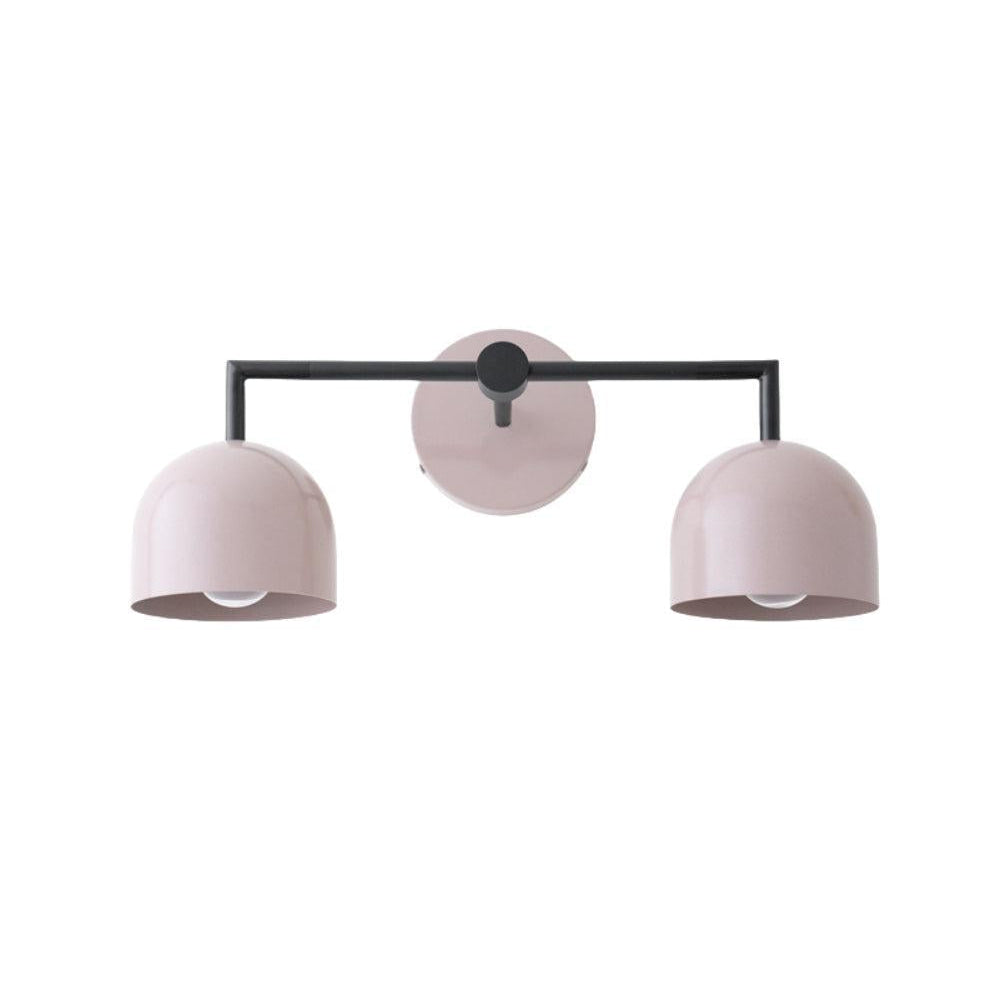 Royelux 3-Light Farmhouse Bathroom Vanity Light, Terracotta & Brass Fixture-Royale Basic