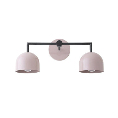 Royelux 3-Light Farmhouse Bathroom Vanity Light, Terracotta & Brass Fixture-Royale Basic