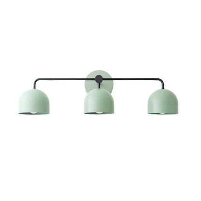 Royelux 3-Light Farmhouse Bathroom Vanity Light, Terracotta & Brass Fixture-Royale Basic