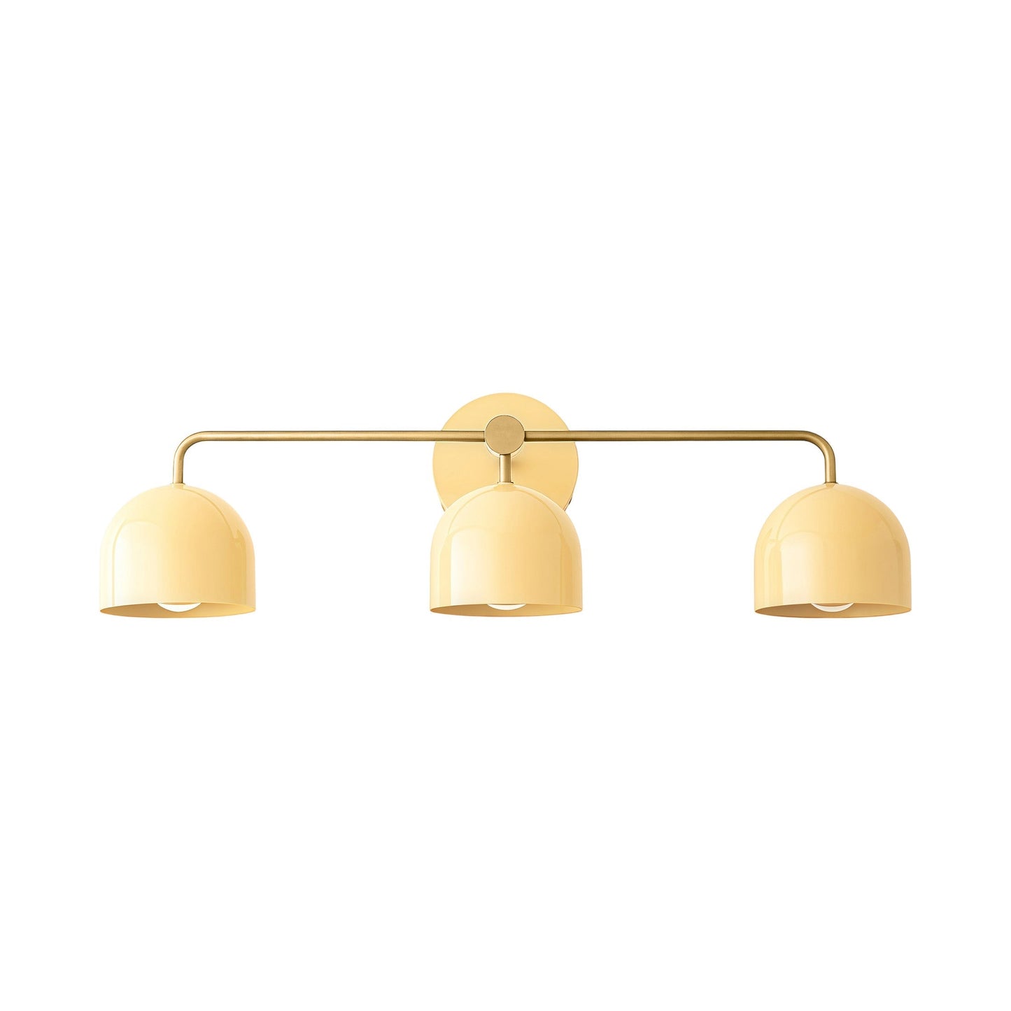 Royelux 3-Light Farmhouse Bathroom Vanity Light, Terracotta & Brass Fixture-Royale Basic