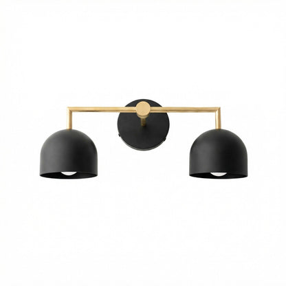 Royelux 3-Light Farmhouse Bathroom Vanity Light, Terracotta & Brass Fixture-Royale Basic