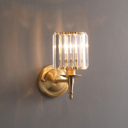 Mid-Century Luxury Crystal Mini Wall Lamp 8