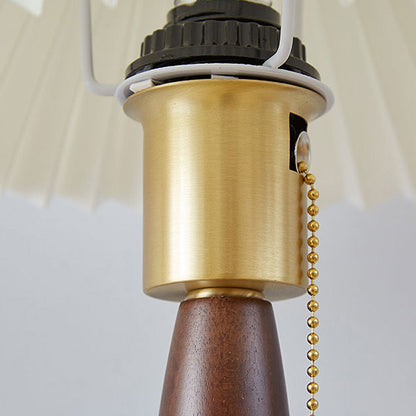 Mid-Century White Shade Wall Light 3