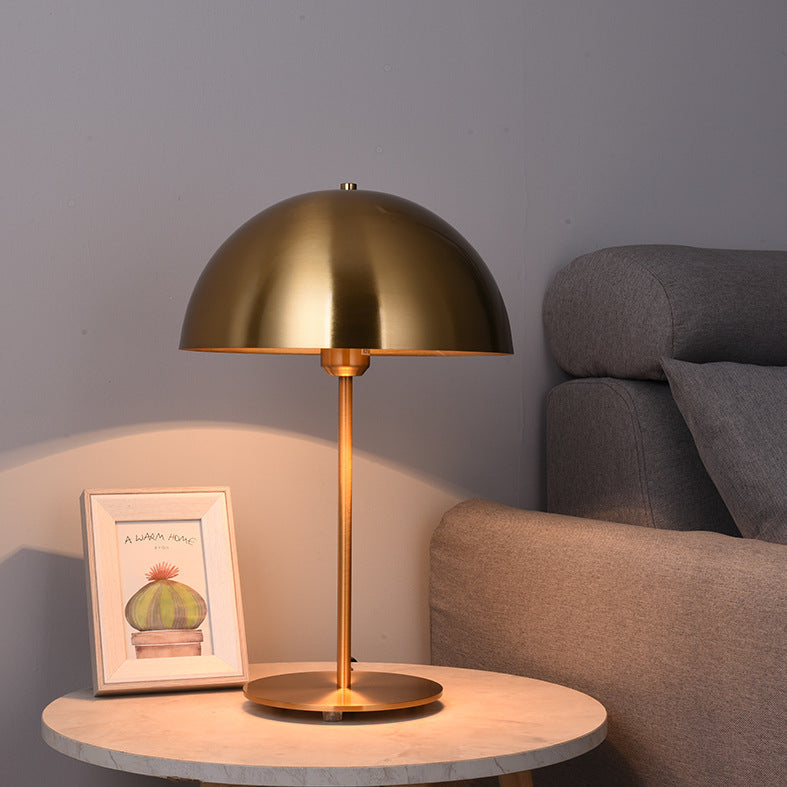 Mideval Metal Mushroom Bedside Table Lamp 0