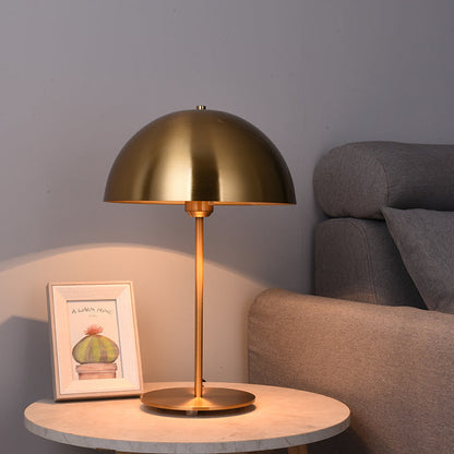 Mideval Metal Mushroom Bedside Table Lamp 0