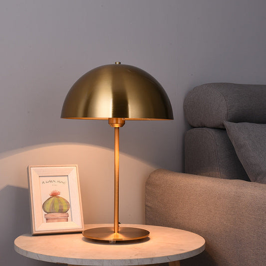 Mideval Metal Mushroom Bedside Table Lamp 0