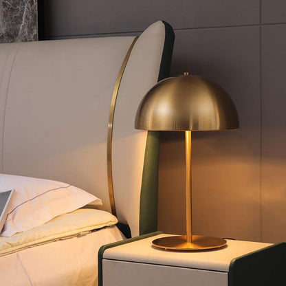 Mideval Metal Mushroom Bedside Table Lamp 2