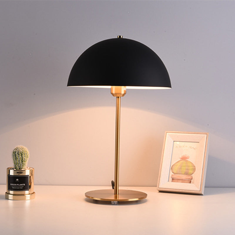 Mideval Metal Mushroom Bedside Table Lamp 8