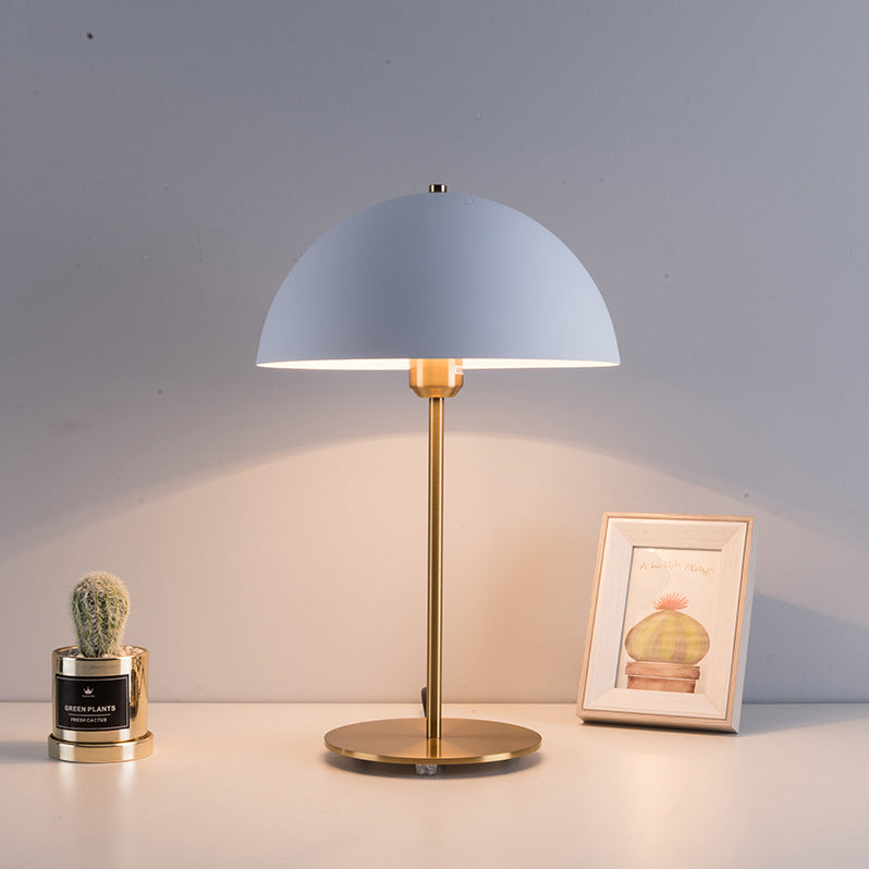 Mideval Metal Mushroom Bedside Table Lamp 9