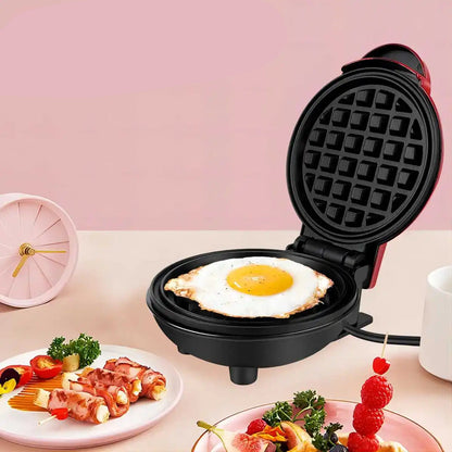 Mini Multifunctional Electric Waffle Maker, Sandwich Cake Oven, Breakfast Mold, Kitchen Supplies, Cooking Utensils 1