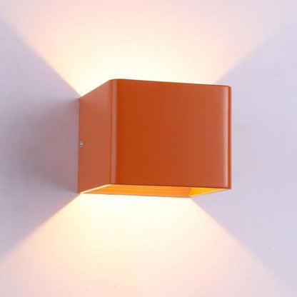 Mini Square Up Down LED Wall Sconce 1