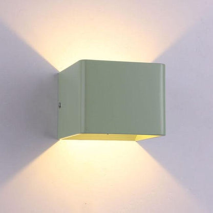 Mini Square Up Down LED Wall Sconce 4