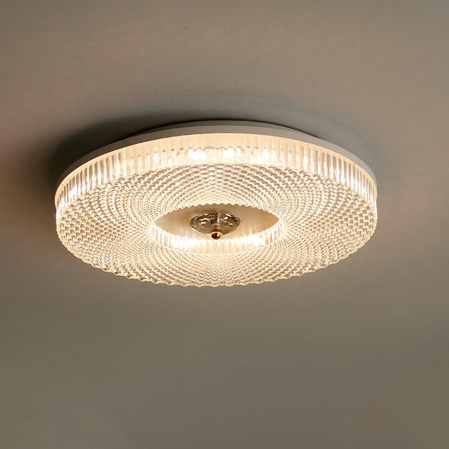 Minimalist Ceiling Light Integrated LED Opaque Acrylic 8