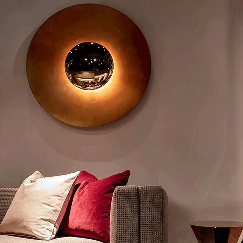RoyaleGlow Modern Chrome UFO LED Wall Sconce for Contemporary Interiors-Royale Basic